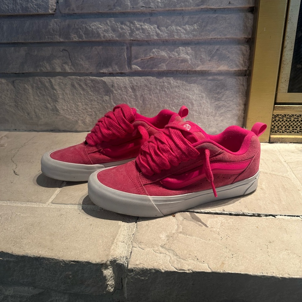 Pink Knu Skool Vans